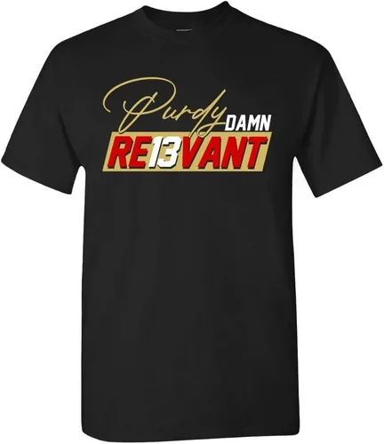 Vista 5 de Purdy Relevant San Francisco Men's T-Shirt for Football Fans