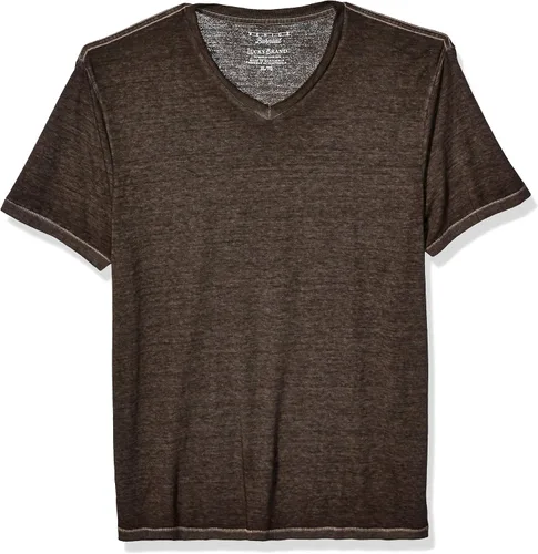 Vista 6 de Lucky Brand Camiseta Venice Burnout con cuello en V para hombre