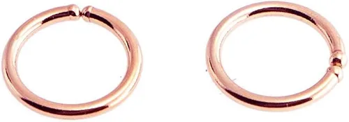 Vista 21 de Aretes de aro dorados y plateados para cartílago, nariz, tabique, oreja, hélix, tragus, joyería para mujer, hipoalergénicos, pequeños aros