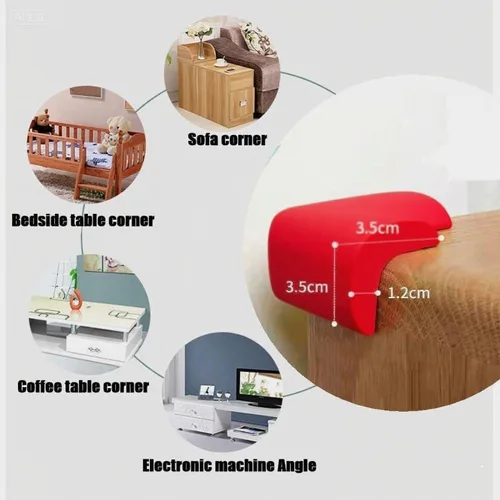 Vista 122 de Protectores de espuma compatibles con anclaje de pared para muebles, protectores de espuma para paredes, protectores de esquina con funciones