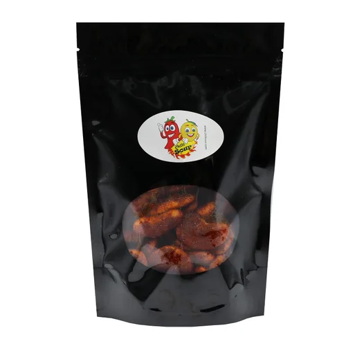 Vista 4 de Chili Sour Gomitas de mango agrio extremo cubiertas con chile y chamoy (1 libra)
