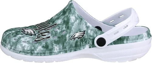 Vista 11 de FOCO NFL Womens NFL Team Logo Cloudie Garden Water Sandals Shoes Slipper Clogs with Strap