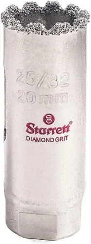 Vista 60 de Starrett KD0100-N - Holesaw de grano de diamante de 1 pulgada