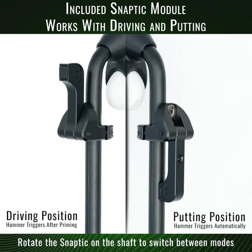 Vista 7 de DeadEyeVR - DriVR Golf Club for Quest - Realistic VR Golf Simulator Handle - Weighted VR Golf Club Grip for Enhanced Play (DriVR Apex)