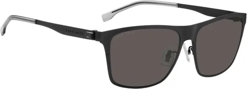 Vista 3 de Hugo Boss BOSS 1410FS - Gafas de sol para hombre, color negro mategris 6016145, Mate negro