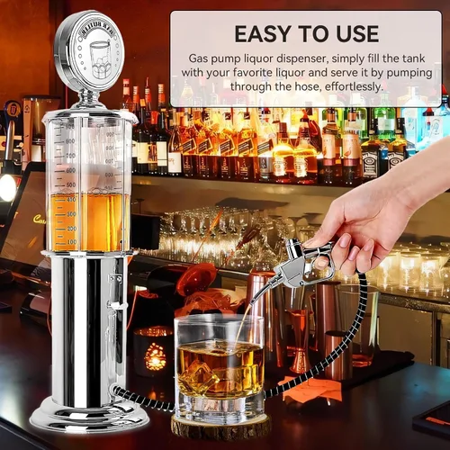 Vista 5 de Mini dispensador de alcohol de 1000 cc, dispensador de cerveza de una sola pistola, bomba de fiesta de barril para jugo de cerveza, bomba de picnic