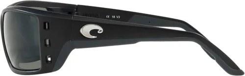 Vista 4 de Costa Del Mar Permit Low Bridge Fit - Gafas de sol rectangulares para hombre