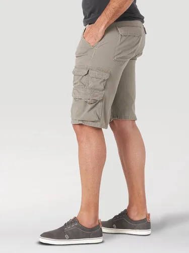 Vista 2 de Wrangler Authentics Pantalón corto cargo de sarga prémium para hombre