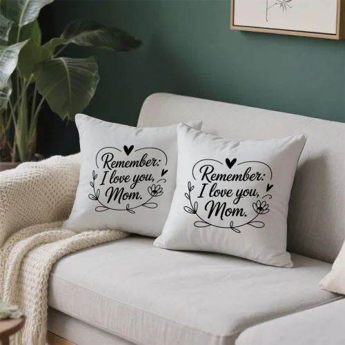 Vista 7 de Mom Birthday Gifts for Moms Valentines Day Velvet Pillow Covers 16X16 Best Mom Presents Mama Gift Mama Mommy Gifts Pillow Case Bedroom Decoration