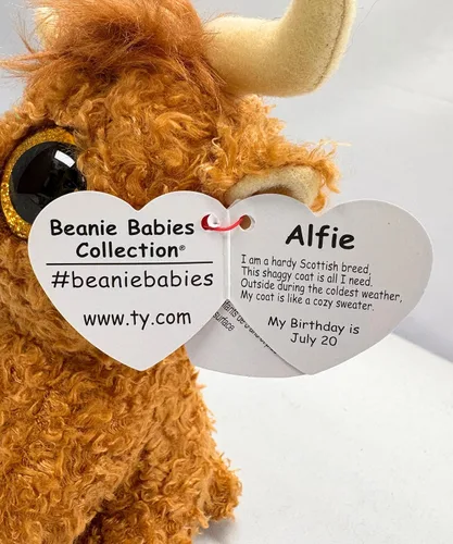 Vista 5 de Ty Beanie Boos Alfie The Highland Cow - 6