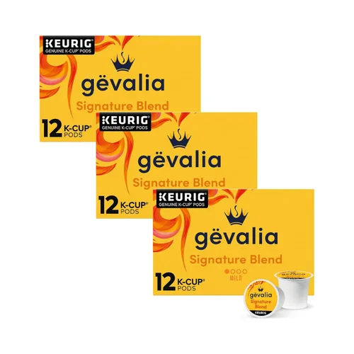 Vista 14 de Gevalia Cápsulas de Cappuccino Keurig K Cup con paquetes de espuma de 5.98 onzas (24 unidades, 4 cajas)