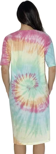 Vista 3 de Just Love Short Sleeve Tie Dye Nightgown for Women