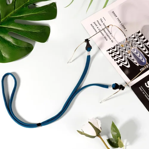 Vista 5 de ONESING 4-9 cadenas para lentes para mujer, soporte de cuerda para gafas, correa para gafas, cadena para gafas, cordón de regalo