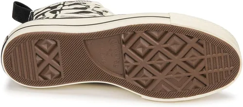 Vista 7 de Converse Chuck Taylor All Star - Tenis de plataforma alta unisex con plataforma alta color negrogarceta