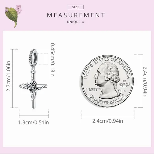 Vista 6 de BABAMIA Animal Charms for Bracelets 925 Sterling Silver Bead Charms Bee Butterfly Fox Charm Fits Bracelets and Necklaces Cute Charms for Women Girls