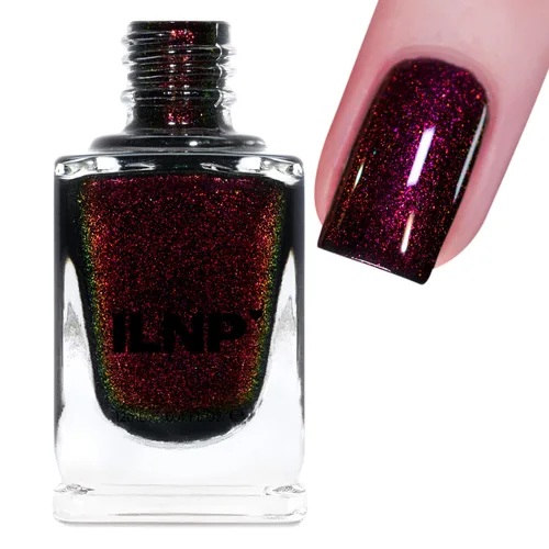 Vista 142 de ILNP 1UP - Esmalte de uñas holográfico, manicura resistente al desprendimiento, laca de uñas de larga duración, acabado suave y brillante,