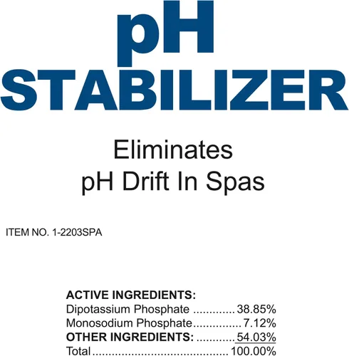 Vista 2 de Pool Mate Equilibrador de pH prémium de 1 cuarto de galón para jacuzzis, estabiliza el pH al rango correcto, fabricado en Estados Unidos