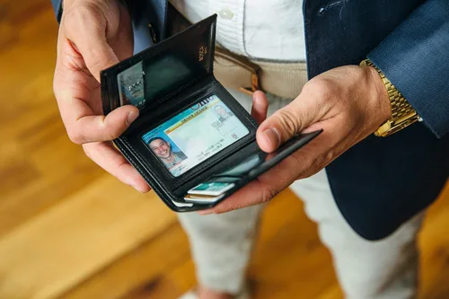 Vista 9 de Bosca Doble I.D. Trifold para hombre