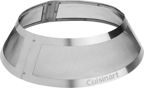 Vista 4 de Cuisinart COH-800 Cleanburn - Hoguera sin humo con protector contra viento y protector de chispas CHA-820 Cleanburn, acero y CHC-801 Cleanburn