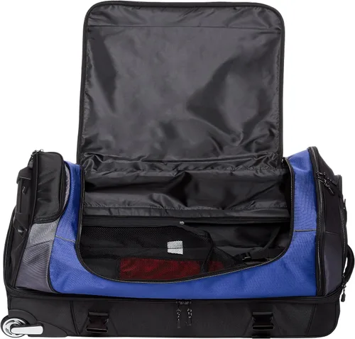 Vista 6 de Tienda Basics Bolsa de lona con ruedas Ripstop, Azul, Bolsa de lona
