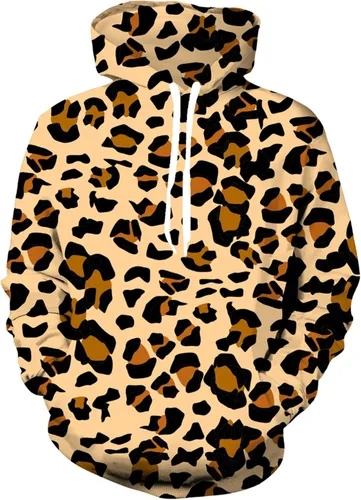 Vista 12 de Sudaderas con capucha unisex con estampado realista en 3D para hombres y mujeres Aztec01