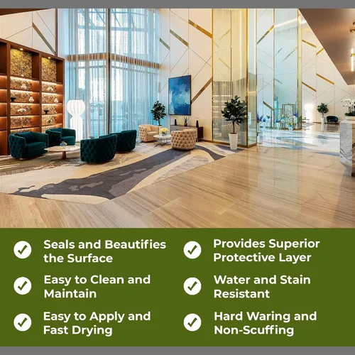 Vista 3 de CoverTec Brillo de sello de piso de lujo Sellador de piso laminado