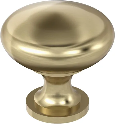 Vista 15 de Amerock Perilla redonda Edona de plata antigua de 1-1/4" para gabinete
