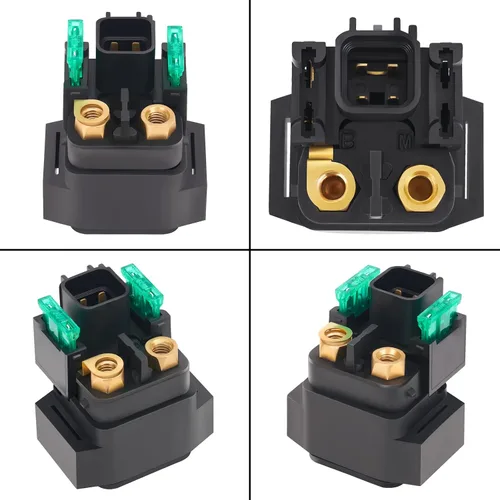 Vista 7 de AHL Relé solenoide de arranque para Suzuki DL650 DL650A V-Strom 2004-2009 / GSX600 F Katana 1998-2006 /GSX750 F Katana 1998-2005