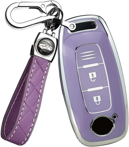 Vista 8 de ontto Funda de llave de 3 botones para Nissan 2023, accesorios para llavero, carcasa de TPU suave para llave Pathfinder Kicks X-Trail Rogue