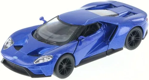 Vista 5 de KiNSMART - 2017 Ford GT 1:38 escala 5 "Die Cast Model Toy Super Car (4 juegos)
