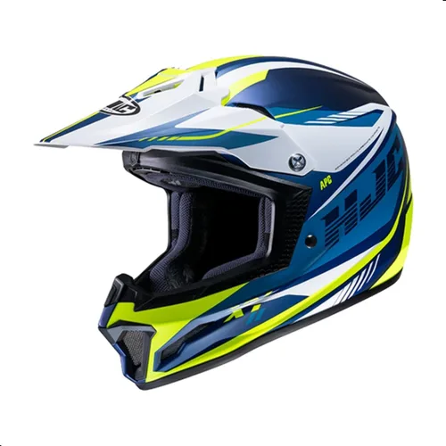 Vista 3 de HJC CL-XY II Drift Off-Road - Casco de motocicleta juvenil, aprobado por DOT (MC1SF, S)
