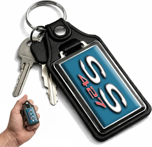Vista 51 de Brotherhood Llavero de coche para Chevelle - Llavero de modelos clásicos para hombres y mujeres, llavero de regalo