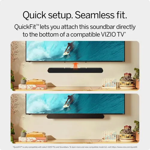 Vista 9 de Vizio SV210M-0808B-RB 2.1 Dolby Atmos DTS SoundBar - Certificado Reacondicionado