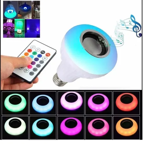Vista 2 de Bombillo Parlante Bluetooth