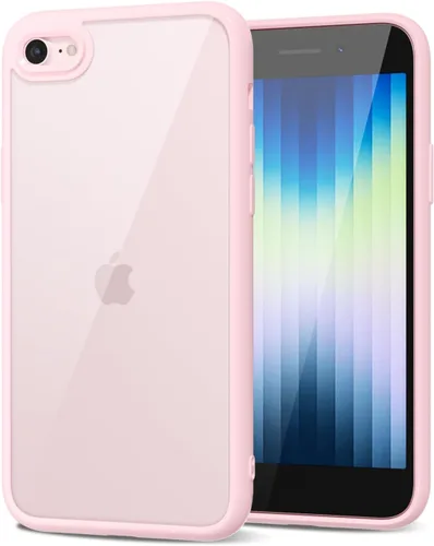 Vista 178 de LoeoeL para iPhone 8 Plus/ 7 Plus Funda Transparente, Funda Híbrida de Teléfono [Plástico Duro y Parachoques de Silicona Suave] Cubierta Protectora