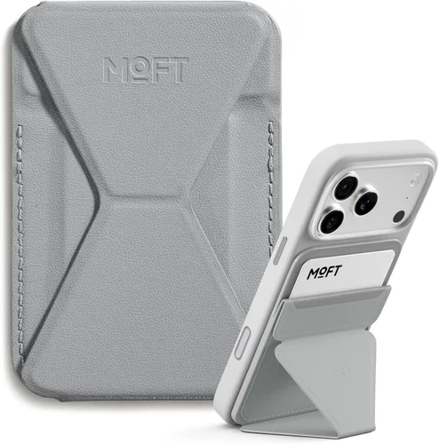 Vista 25 de MOFT Soporte magnético para cartera compatible con iPhone 17/16/15/14/13/12, ajuste de ángulo y soporte de teléfono compatible con MOVAS Magsafe