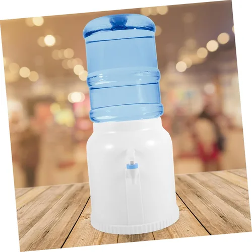 Vista 7 de ORFOFE Dispensador de agua versátil para escritorio, soporte para jarra de agua para oficina, enfriador portátil, soporte dispensador de botellas