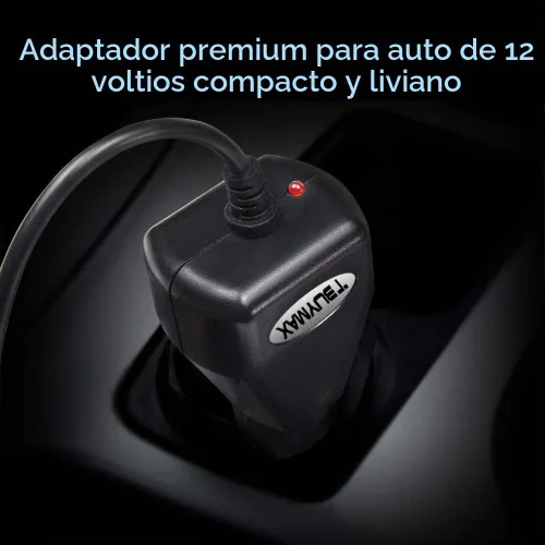 Vista 7 de Adaptador de encendedor de vehículo de automóvil de 12 voltios para extractor de leche Spectra S1, S2 - Adaptador de corriente de repuesto