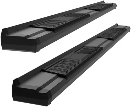Vista 5 de HD Ridez Estribos de moldeo por soplado compatibles con Toyota Tundra 2007-2021 CrewMax