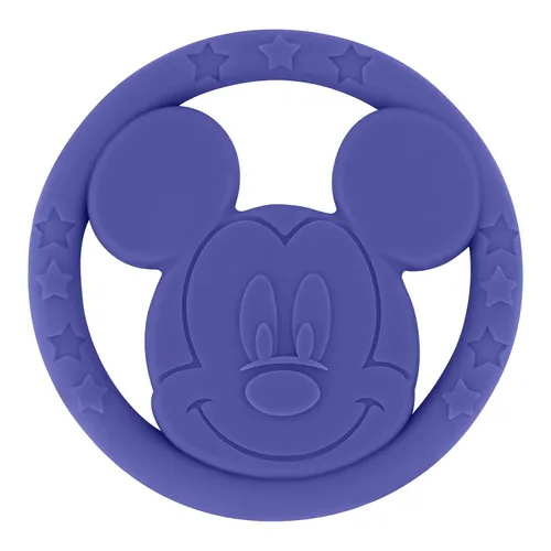 Vista 3 de Cudlie Disney - Juego de mordedores de silicona para bebés, mordedores de grado alimenticio y sin BPA para bebés de 6 a 12 meses, paquete de 2