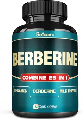 Vista 9 de Satoomi Suplemento de berberina de 1500 mg con canela de Ceilán, extra fuerte para el sistema inmunológico, la salud digestiva, el manejo del cuerpo