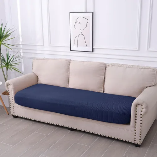 Vista 120 de hyha Fundas impermeables para sofá seccional, fundas de cojín Beige