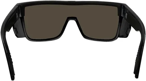 Vista 7 de IBEX The GOAT - Lentes de sol de seguridad, polarizados, certificado ANSI Z87+, protección Ultra UV 400, lentes de espejo y montura negra