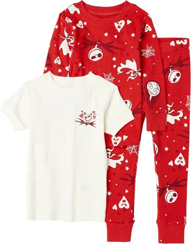 Vista 11 de Amazon Essentials Conjunto de pijama de algodón ajustado para niños