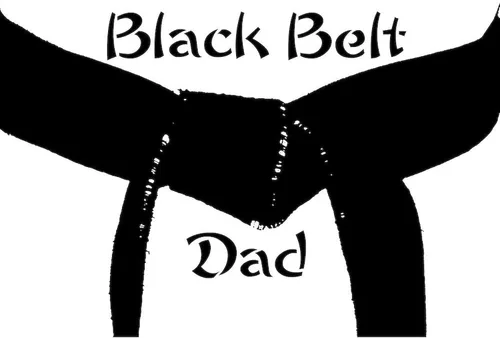 Vista 3 de CafePress Black Belt Dad - Taza de café de cerámica de 11 oz (11.0 fl oz)