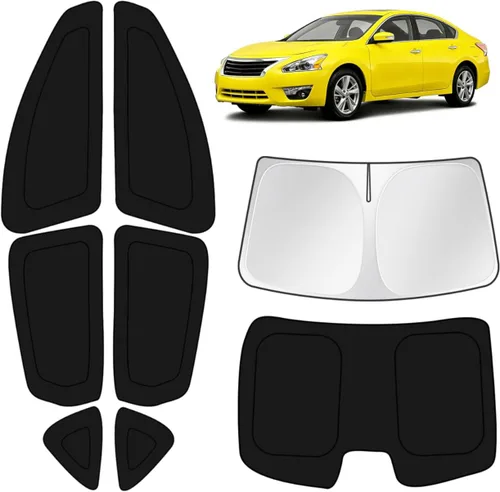 Vista 185 de KUST - Parasol plegable para parabrisas para BMW X1 E84, accesorios 2011 2012 2013 2014 2015, protector de visera de sol ajustable que bloquea