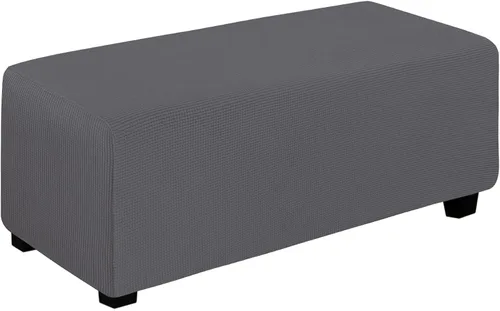 Vista 125 de Easy-Going Funda Elástica para Otomana Taburete de Almacenamiento Plegable Protector de Muebles Funda Rectangular Suave con Parte Inferior Elástica