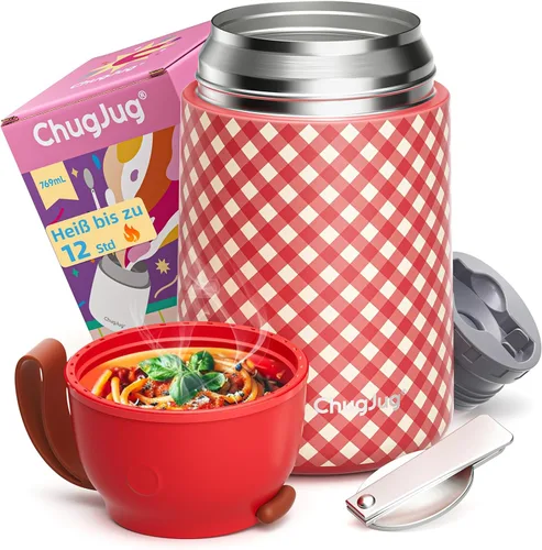 Vista 8 de Termo de sopa de 15 onzas para comida caliente para niños, tarro de comida aislado con cuchara, recipiente térmico para almuerzo, boca ancha vacío