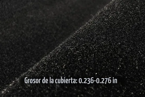 Vista 5 de Alfombrilla para cubierta de salpicadero para Honda Civic 2001-2005 (negro) F110 Protector de alfombra de cubierta de tablero personalizado