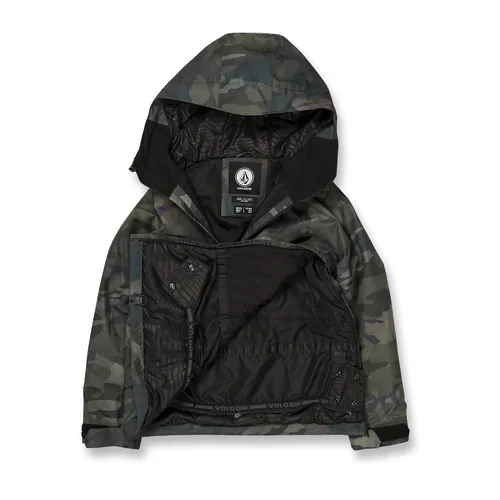 Vista 2 de Volcom Chaqueta de invierno con aislamiento para snowboard para niños